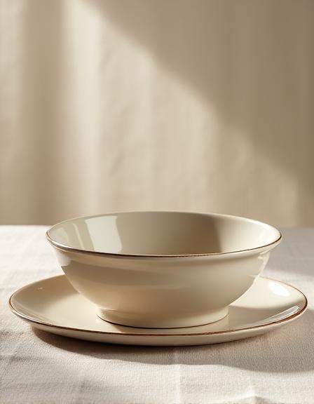 Håndlavede skåle og fade til servering